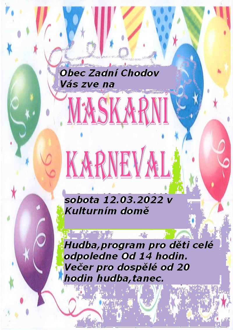 Maškarní karneval